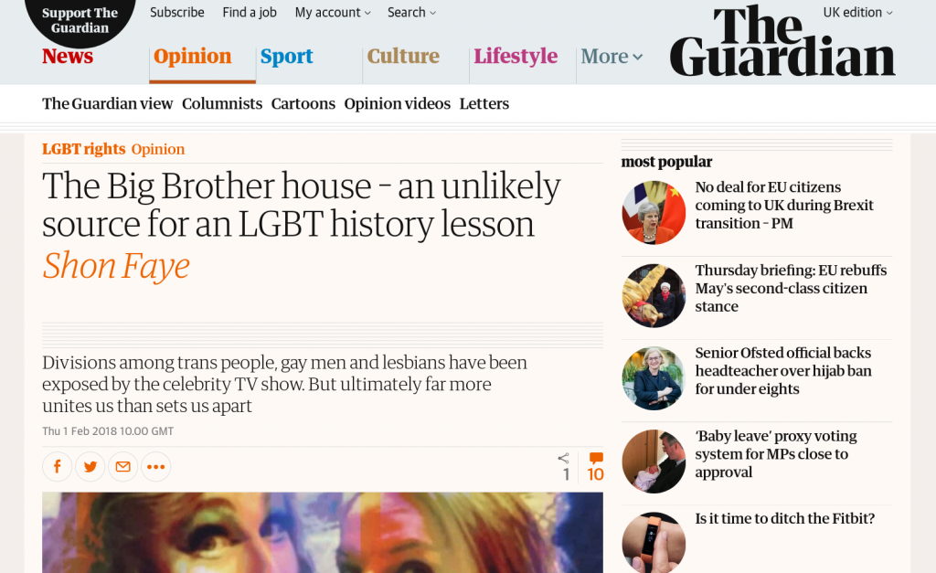 Guardian story: more text, still no 'bisexual'